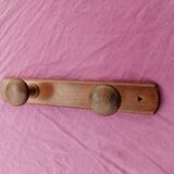 Wall coat rack 2 pateres