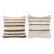 Set of 2 vintage kilim cushion covers 48x51 cm