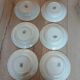 6 antique ironstone plates