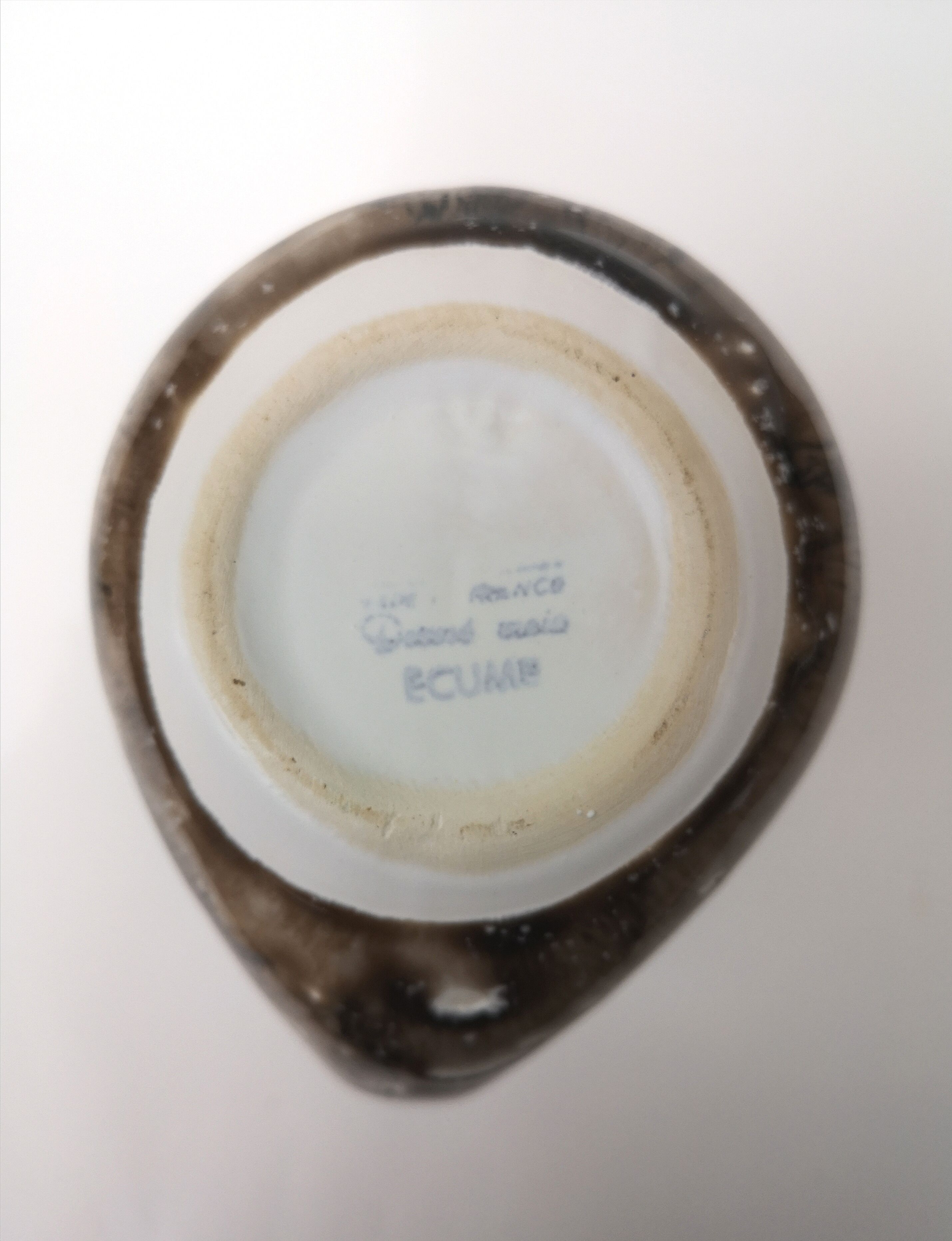 Vintage milk jar Écume Niederviller