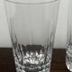 4 Baccarat Crystal Orangeade Glasses stamped Casino Model