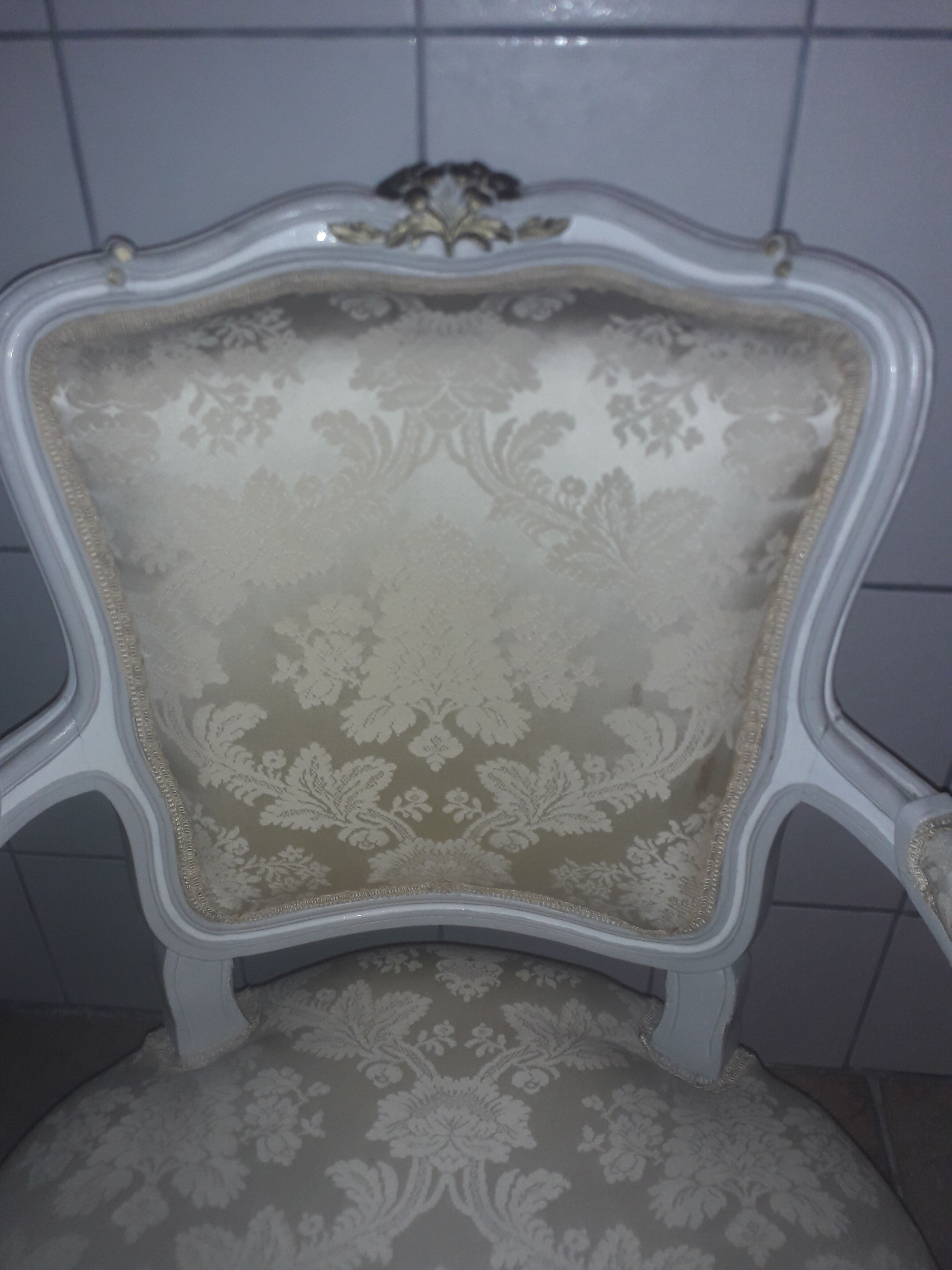 Pair of louis XV style armchairs