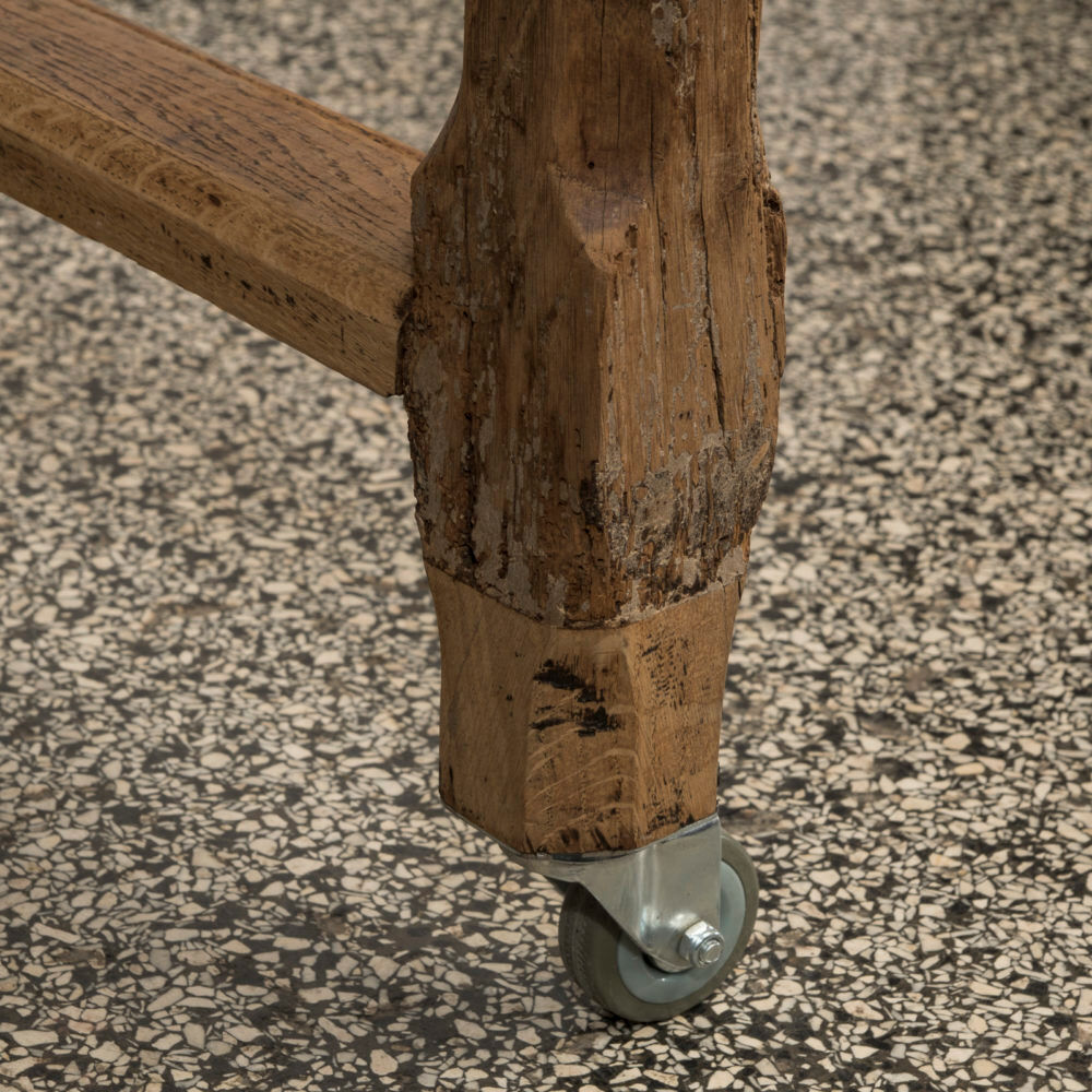 Painted french farm table