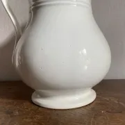 Old pitcher in ironstone Creil and Montereau Barluet (1876-1884)