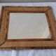 Miroir en rotin