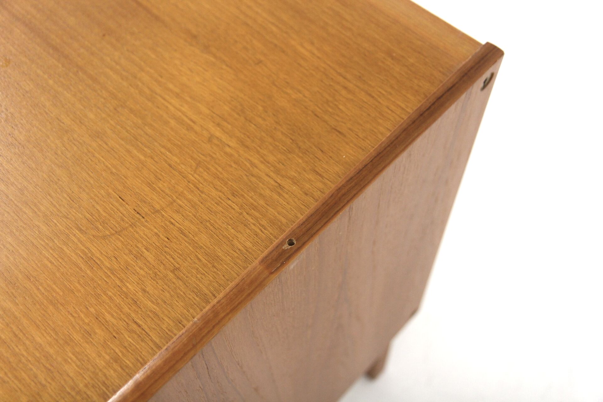 Scandinavian teak chest of drawers, Bertil Fridhagen, Bodafors, Sweden, 1960.