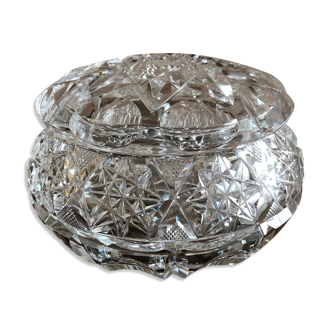 Bonbonnière cristal de Bohème (1950)