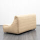 Two-seater sofa, vintage, leather, Musterring edition Germany
