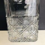 Cut crystal whisky decanter