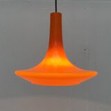 Mid-century glass tulip pendant by Peill & Putzler, 1960s