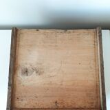 Old wooden workshop drawer