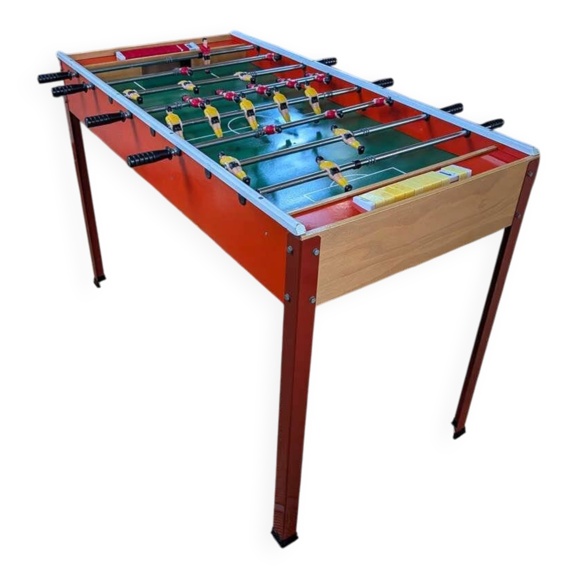 Vintage foosball table