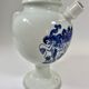 Apothecary pot, pouring model, Delft earthenware pharmacy hand-painted blue décor