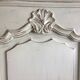 Louis XV style sideboard in cherry wood, revamped with Versailles parquet flooring