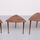 Poul Thorsbjerg Jensen triangle nesting tables 1950s