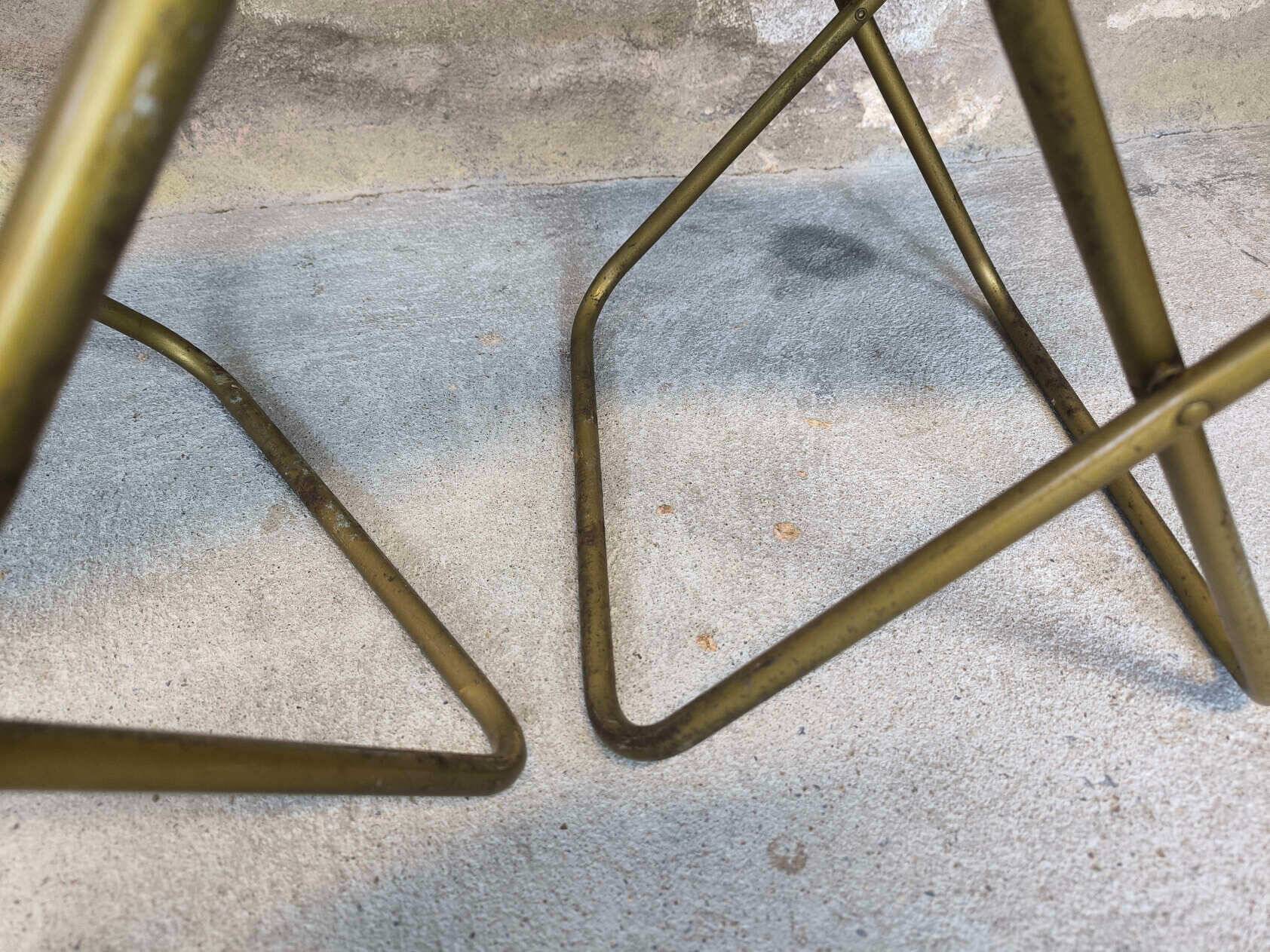 Vintage Lafuma camping chair pair