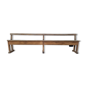 Banc ancien d'orphelinat fin 18 ème siècle