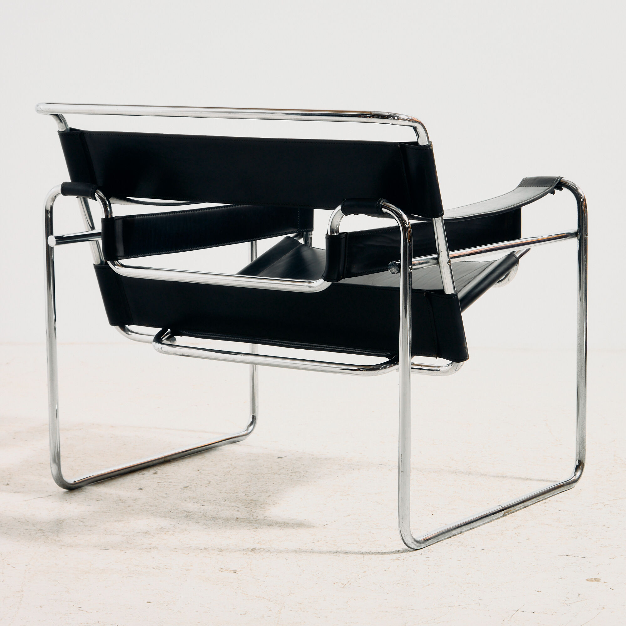 B3 Armchair / Wassily by Marcel Breuer for Gavina