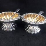 Salière et poivrier antique Anglais