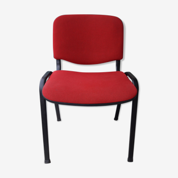 Chaise de bureau rouge