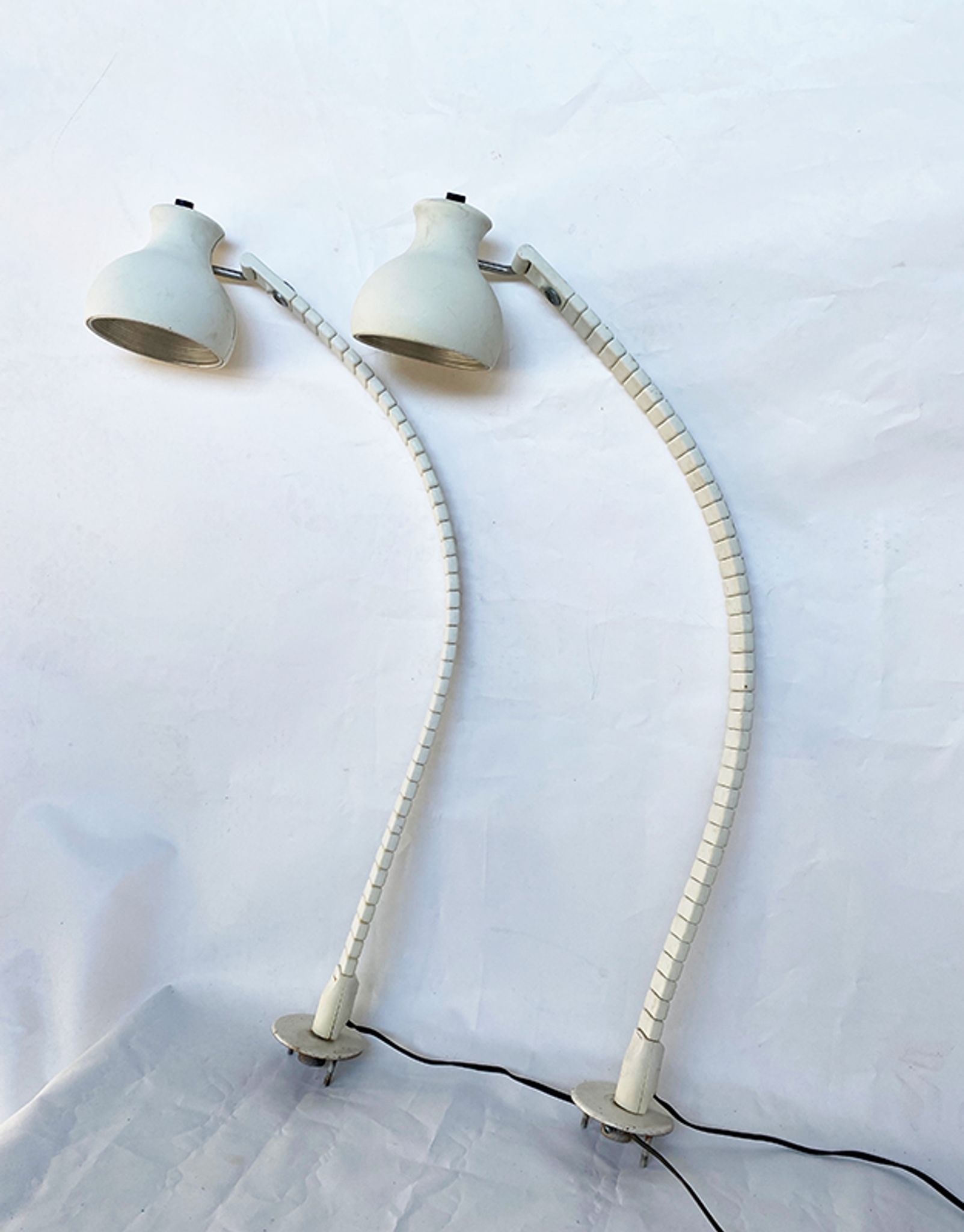Pair of “flex 659” table lamps by Elio Martinelli