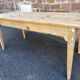 large farmhouse table Alsace 190cm fir 1900
