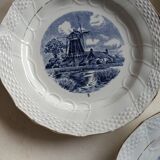 Assiettes décorées delft