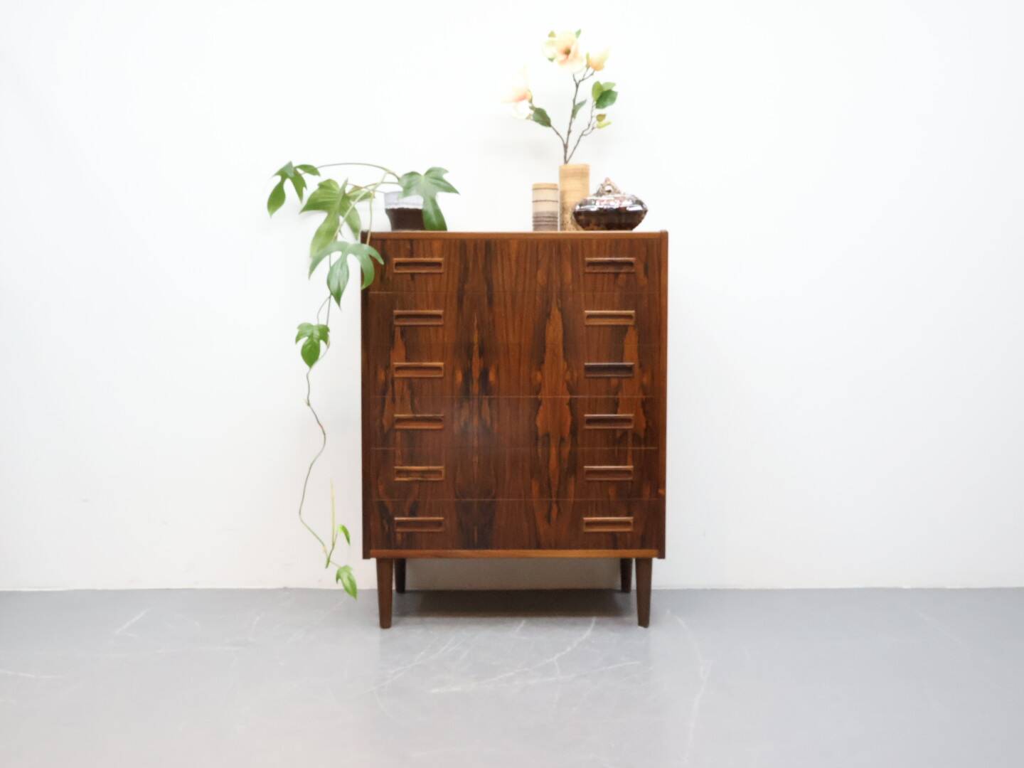 Deense ladekast palissander P. Westergaard vintage