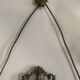 Large French Napoleon III Period Oval Bronze Wall Mirror, 19th Century