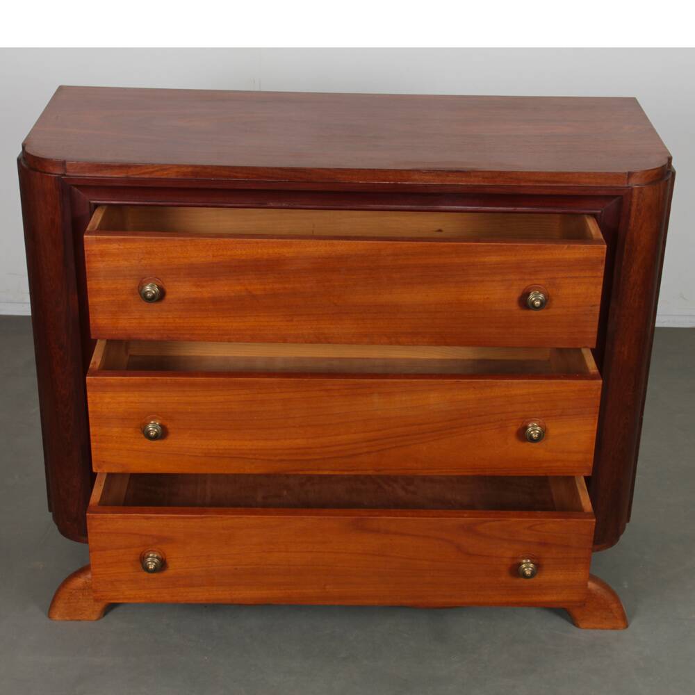 Wooden chest of drawers from the 1940s