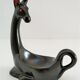 Empty pocket zoomorphic figure ceramic design 60s