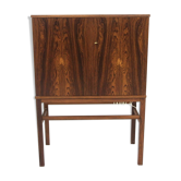 Scandinavian rosewood bar cabinet, Sweden, 1960