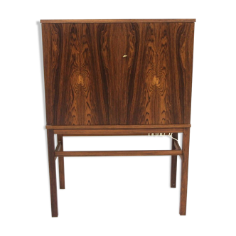 Scandinavian rosewood bar cabinet, Sweden, 1960