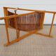 60s slatted sunbed lounger in 60s slats