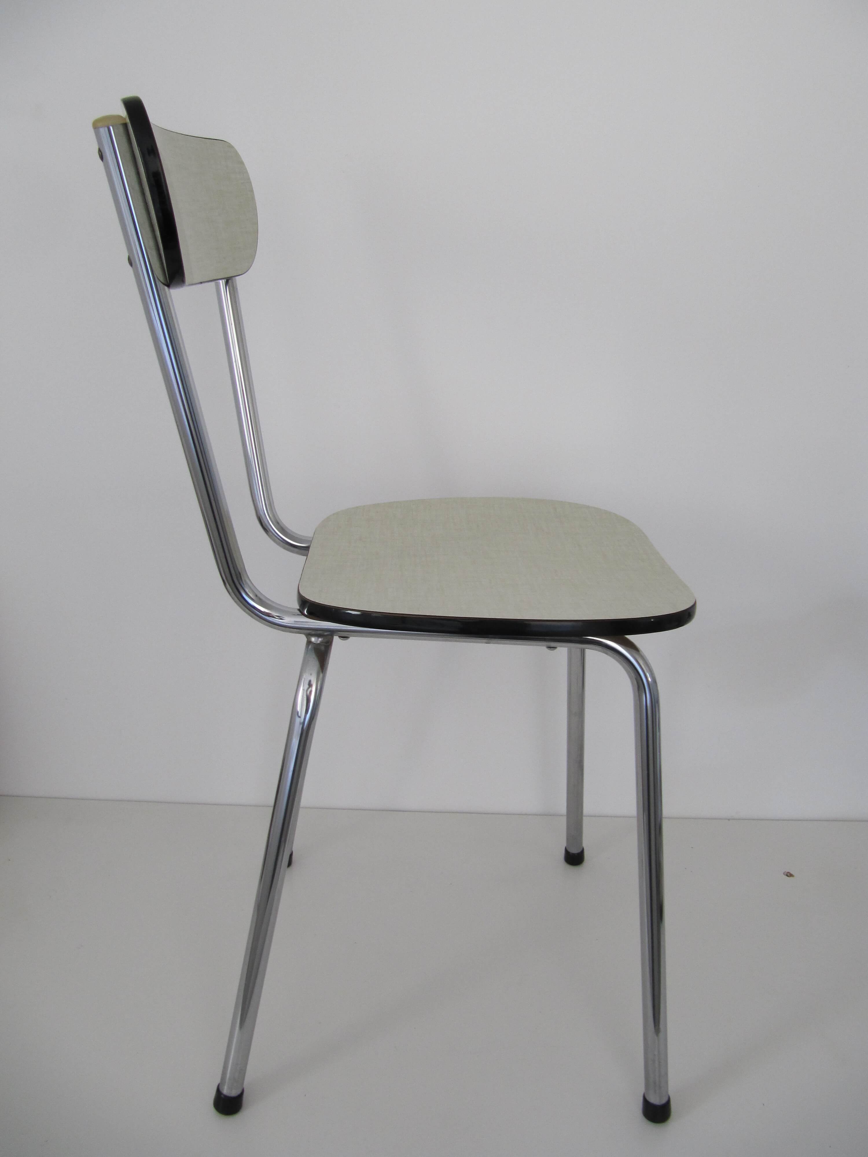 Mint green formica Chair