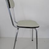 Mint green formica Chair