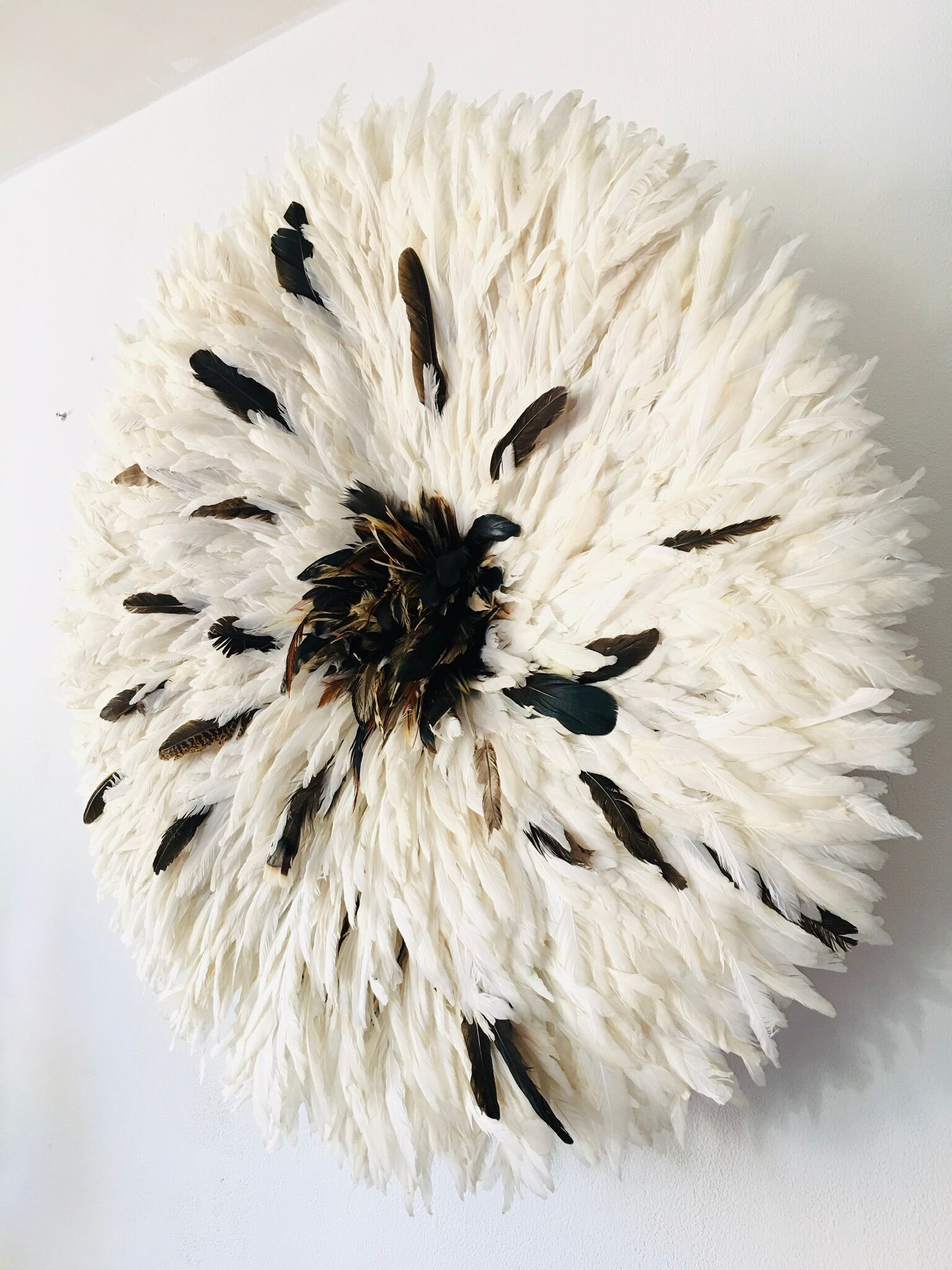 Juju hat blanc moucheté 75 cm
