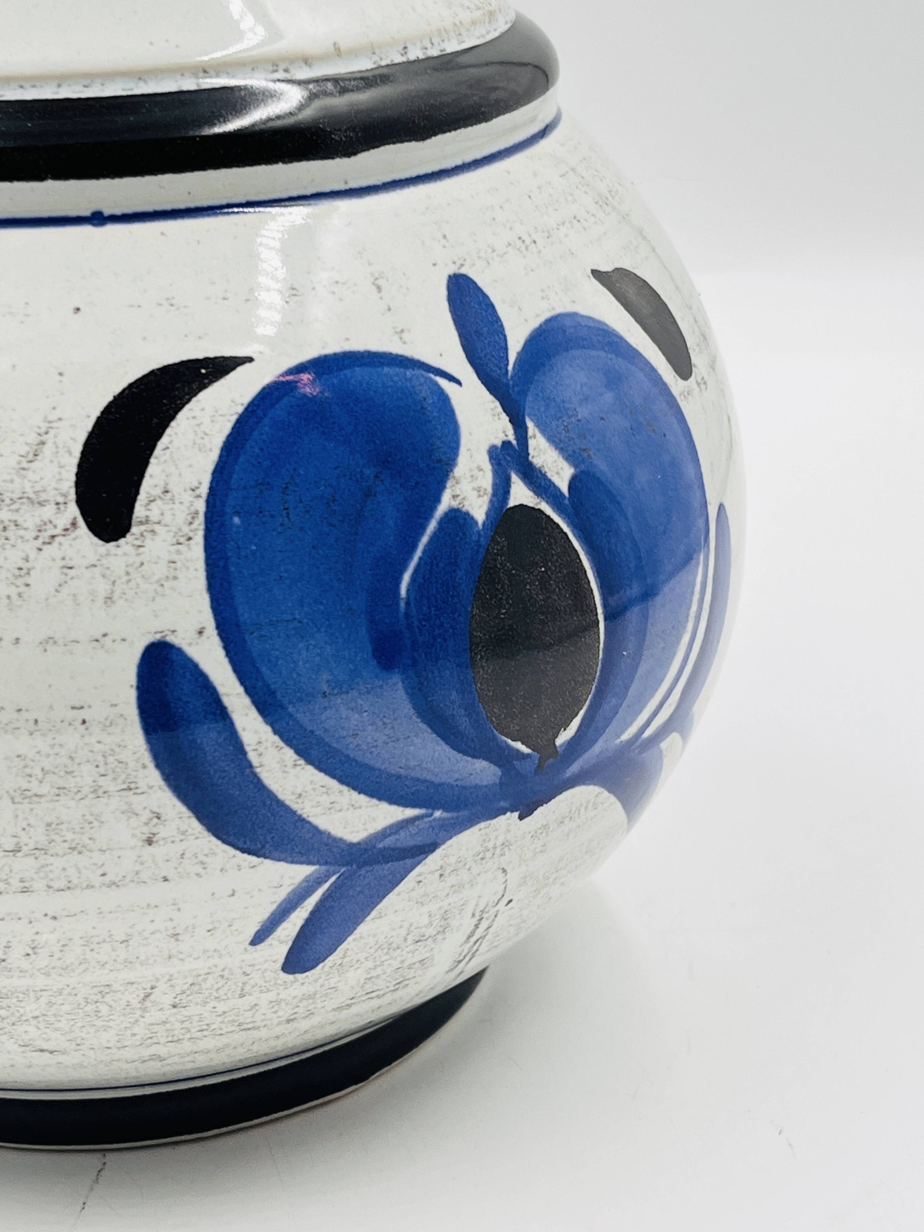 West German vase with handle