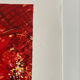 Lithographie (EA) signée Michel Henry - Bouquet Rouge 2005