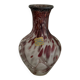 Ancient Blown Glass Vase Mouth Glassware France "Blue Lagoon BC" Bordeaux