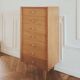 Renovated vintage chest of drawers, 1960s-70s.