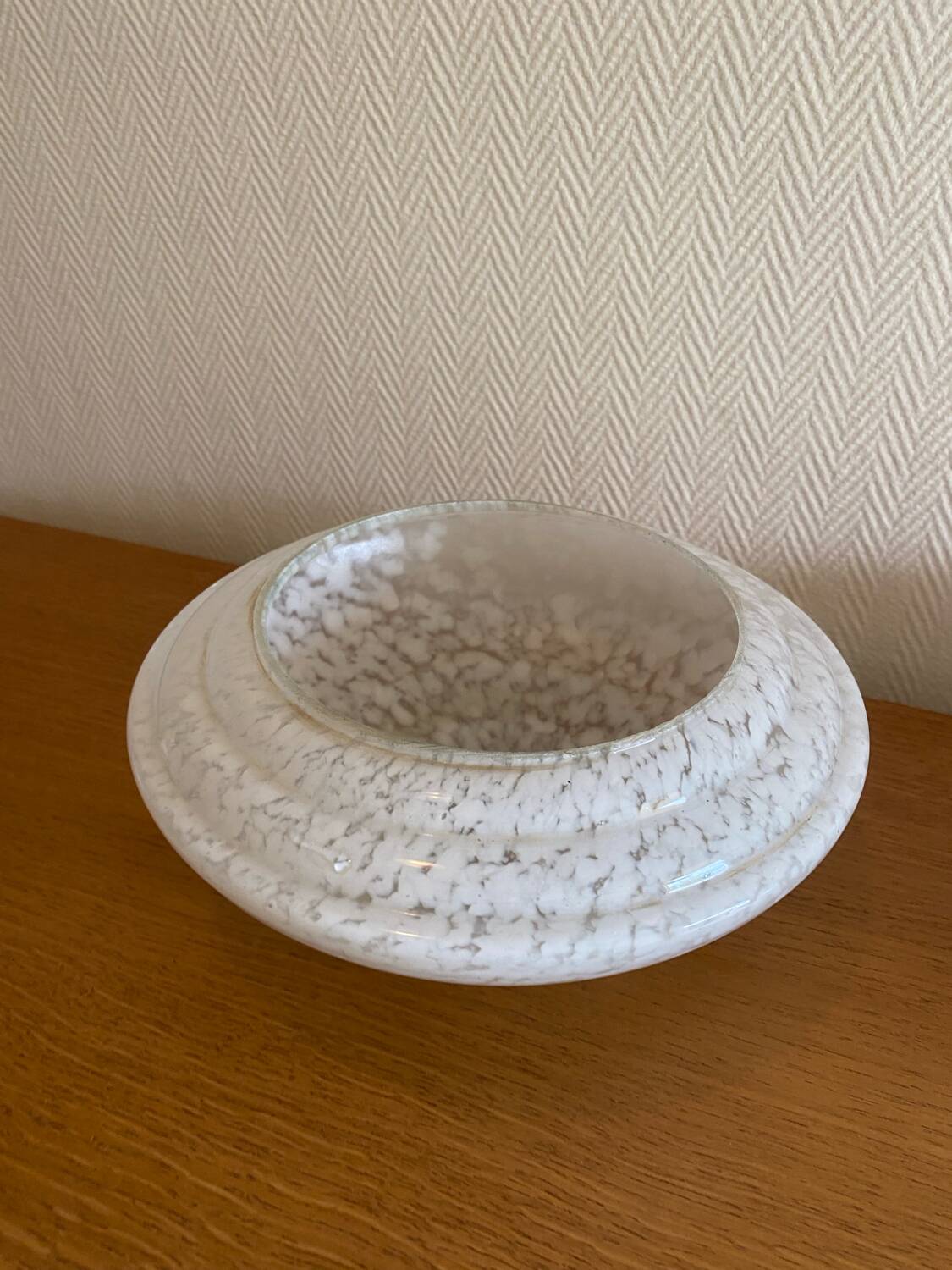 Abats-jours art déco en verre de Clichy