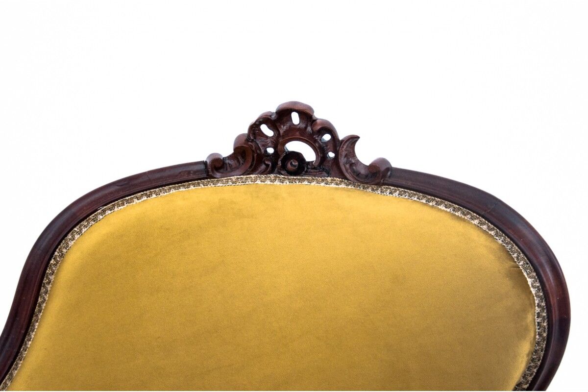 Rococo sofa, France, around 1900 after renovation