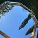 Mirror with glazing beads, 1940s