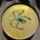 Minimalist 60s brass wall light with 5 sockets Beisl Leuchte, Germany