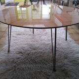 Round coffee table 60s/70s