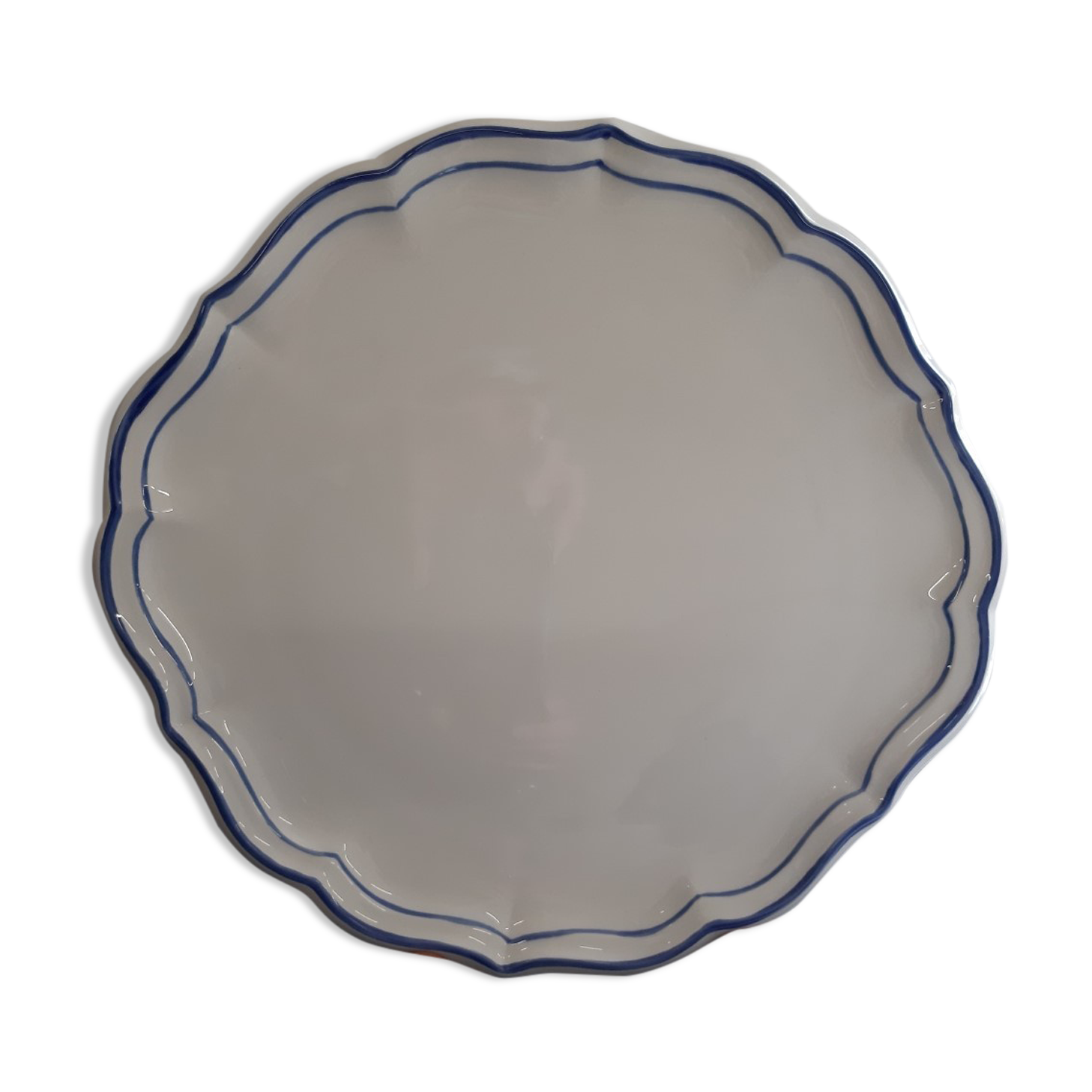 Blue fillet collection cake dish