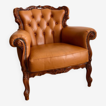 Baroque Chesterfield armchair