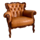 Fauteuil Chesterfield baroque