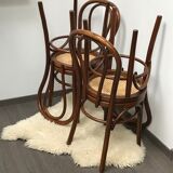 Lot of 4 bistro chairs